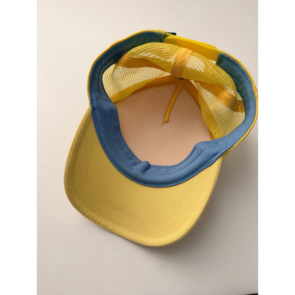 Patagonia Youth Yellow Trucker Snapback Hat Boho Print - Picture 4 of 5